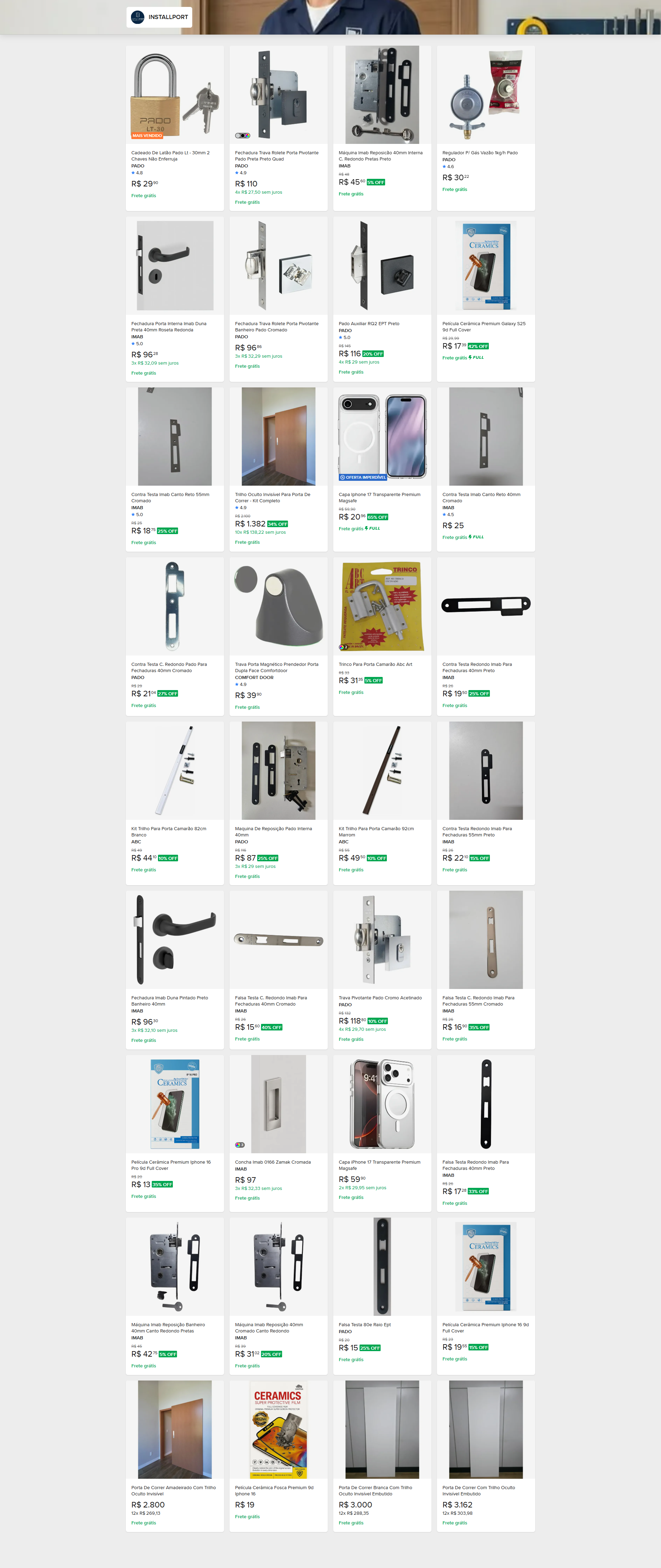 Produtos Installport